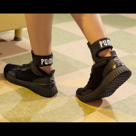 puma fenty trainer yellow kids